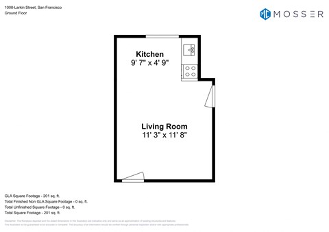 1008 Larkin Street Studio-2 Beds Apartment for Rent - Photo Gallery 23